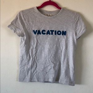 Madewell Vacation t shirt